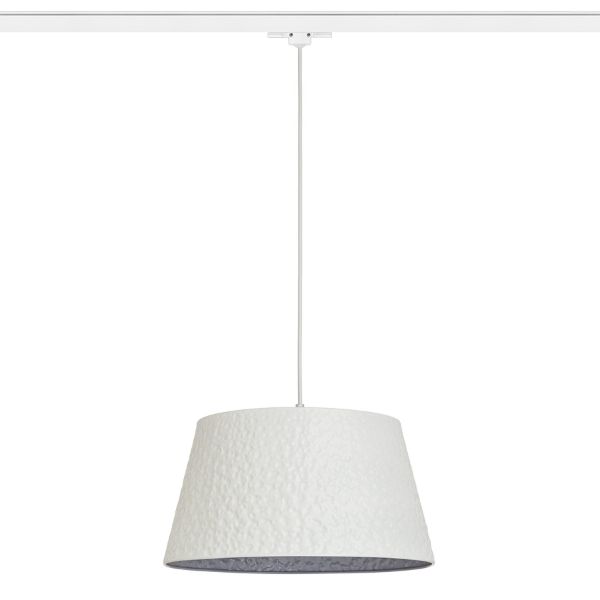 BUCKY 40 háromfázisú áramkörös sínre fehér/szürke fém 230V LED E27 15W
