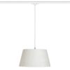 BUCKY 40 háromfázisú áramkörös sínre fehér/szürke fém 230V LED E27 15W