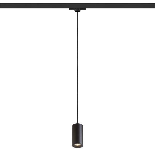 BELENOS háromfázisú áramkörös sínre függö lámpa fekete  230V LED GU10 9W