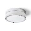 CIRA LED 23 mennyezeti lámpa opál üveg/króm 230V LED 12W IP44 3000K