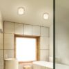 VENICE 23 mennyezeti lámpa  tiszta üveg/opál üveg/króm 230V LED E27 11W IP44