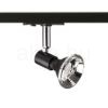 TRICA egyfázisú áramkörös sínre fekete  230V LED GU10 12W