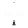 ICAR függő lámpa fekete/aranysárga  230V LED E27 11W