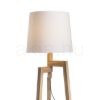 CONNY 35/30 állólámpa búra  Polycotton fehér/fehér PVC  max. 23W