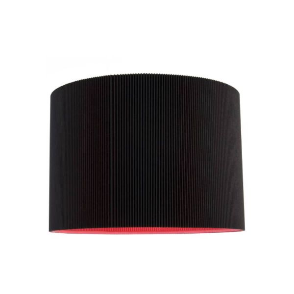 MICRO PLEAT S lámpabúra fekete/rózsaszín 230V max. 60W