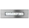 JERRY DC süllyesztett lámpa rozsdamentes acél 24= LED 3x1W 50° IP65 4000K