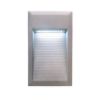 ALBERTO süllyesztett lámpa ezüstszürke 230V LED 1W IP54 5500k