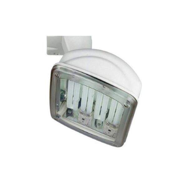 DISPLAY LUX 49 fali lámpa fehér műanyag 230V G23 4x9W 180° IP55 