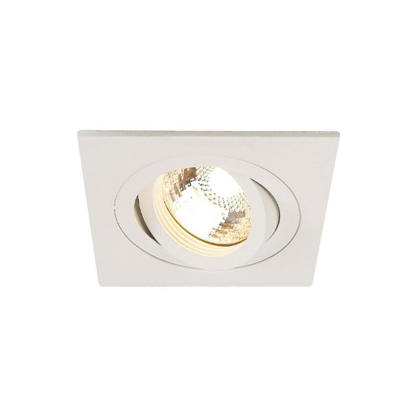 NEW TRIA SQ I MR16 süllyesztett lámpa matt fehér 12V GU5,3 50W