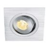 LELEX SQ I süllyesztett lámpa szálcsiszolt alumínium 350mA LED 1W 25° 3000K