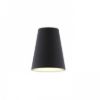 CONNY 25/30 asztali lámpaernyő Polycotton fekete/fehér PVC max. 23W