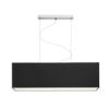 LOPE 80/23 lámpabúra  Polycotton fekete/fehér PVC  max. 23W