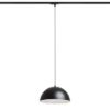 GLADYS 30 egy áramkörös sínre fekete/fehér 230V LED E27 15W
