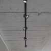 IRIS 7 egy áramkörös sínre fekete  230V LED 10W 24°  3000K