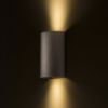 CAPRI R fali lámpa  csiszolt bronz 230V LED GU10 2x9W