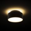MARLENE 14 felületre szerelhető fekete 230V LED 18+6W 3000K