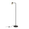 FLYNN I állólámpa  fekete/szálcsiszolt sárgaréz 230V LED GU10 9W