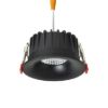 FLEUR IP54 DIMM süllyesztett lámpa fekete 230V LED 15W 60° IP54 3000K