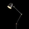 DANNY állólámpa fekete sárgaréz 230V LED E14 5W