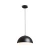 GLADYS 30 függő lámpa fekete/fehér  230V LED E27 15W