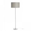 NYC/RON 40/25 állólámpa  Monaco galamb szürke/ezüst PVC/króm 230V LED E27 15W
