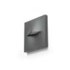 BOBO SQ fali lámpa antracitszürke 230V LED 3W IP65 3000K
