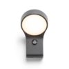 ELIA PIR fali lámpa antracitszürke 230V LED 9W IP44 3000K