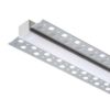 LED PROFILE B süllyesztett 1m  alumínium/tej akril 