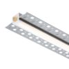 LED PROFILE B süllyesztett 1m  alumínium/tej akril 
