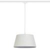 BUCKY 40 háromfázisú áramkörös sínre fehér/szürke fém 230V LED E27 15W