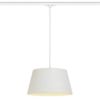 BUCKY 40 háromfázisú áramkörös sínre fehér/szürke fém 230V LED E27 15W
