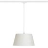 BUCKY 40 háromfázisú áramkörös sínre fehér/szürke fém 230V LED E27 15W