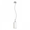 LIZ NEW függő lámpa  opál üveg/króm 230V LED E27 15W