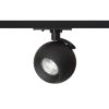 SIENA egyfázisú áramkörös sínre fekete  230V LED GU10 9W
