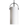 JULIETTA 31 függő lámpa  opál üveg/fekete 230V LED E27 15W