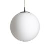 LUNA 30 függő lámpa  opál üveg/króm 230V LED E27 15W