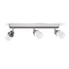 LINN III felületre szerelhető  opál üveg/króm 230V LED G9 3x3W IP44
