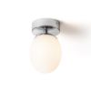 MERINGUE 11 mennyezeti lámpa opál üveg/króm 230V LED G9 9W IP44