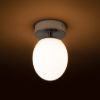 MERINGUE 11 mennyezeti lámpa opál üveg/króm 230V LED G9 9W IP44