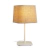 PERTH asztali lámpa bézs/fehér  230V LED E27 11W