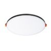 BJORK R 16 süllyesztett lámpa fekete 230V LED 12W 3000K
