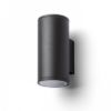 LIZZI II fali lámpa antracit  230V LED GU10 2x8W IP54