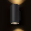 LIZZI II fali lámpa antracit  230V LED GU10 2x8W IP54