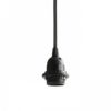 SPIDER I függesztő készlet fekete  230V LED E27 15W