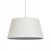 BUCKY 40 függő lámpa fehér/szürke fém 230V LED E27 15W