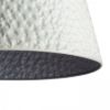 BUCKY 40 függő lámpa fehér/szürke fém 230V LED E27 15W