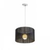 GLAMOUR 35/20 függő lámpa fekete  230V LED E27 15W