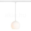 COPA egyfázisú áramkörös sínre  opál üveg 230V LED E27 11W