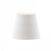 NIZZA 18/15 lámpabúra  Polycotton fehér/fehér PVC  max. 28W
