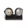 KELLY LED II DIMM fali lámpa fekete 230V LED 2x12W 24° 3000K